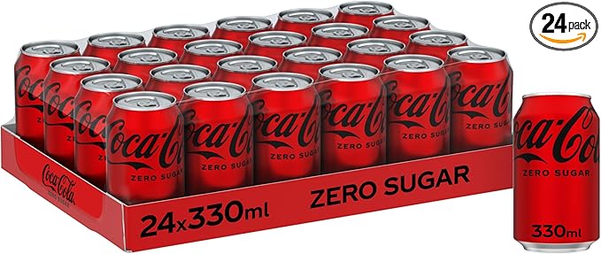 Coca Cola Zero Sugar 24 x 330ml Cans