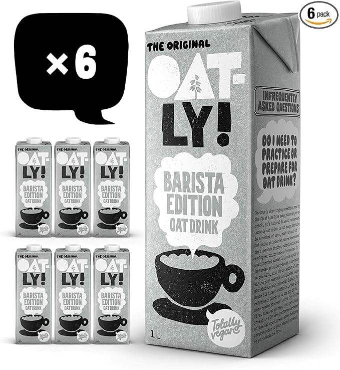 Oatly Barista Oat Drink Long Life 6x1Litre