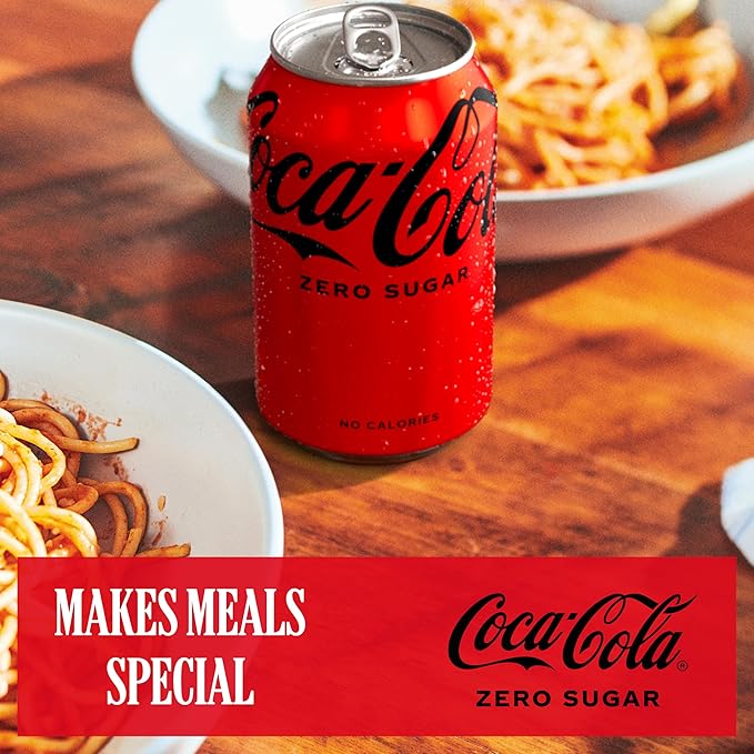 Coca Cola Zero Sugar 24 x 330ml Cans - Image 4